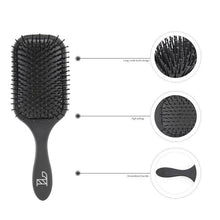 Load image into Gallery viewer, Matte Black Paddle Brush - Luxsive.com
