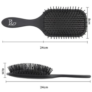 Matte Black Paddle Brush - Luxsive.com